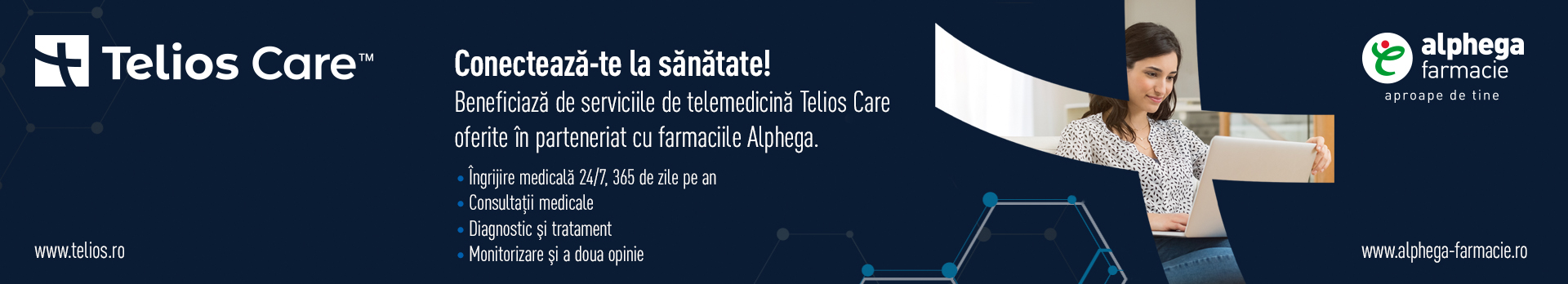 Serviciu consultații medicale prin telemedicină